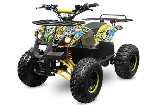 NITRO MOTORS 1000W Eco midi Kinder Quad Toronto 8 Graffiti
