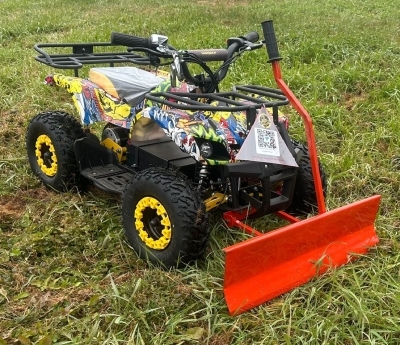 66cm Breites Schneeschildsatz für das Kinderquad Goliath Kid`s mit nur 2 Kg Eigengewicht