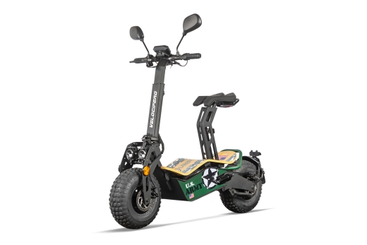 Velocifero Mad E-Scooter 600 48V EEC Gedrosselt auf 25Km/H Zulassung Fahrbar ab 10 Jahren Führerscheinfrei
