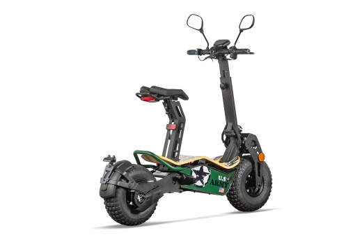 Velocifero Mad E-Scooter 600 48V EEC Gedrosselt auf 25Km/H Zulassung Fahrbar ab 10 Jahren Führerscheinfrei