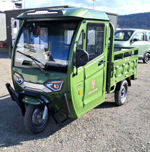 Jinpeng E-Cargo-CAB mit Kabine und Pritsche