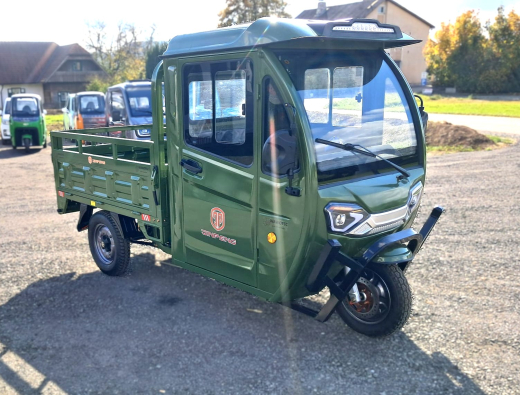 Jinpeng E-Cargo-CAB mit Kabine und Pritsche