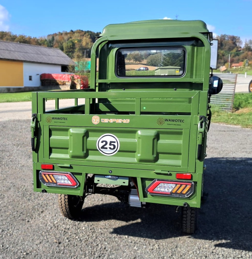Jinpeng E-Cargo-CAB mit Kabine und Pritsche