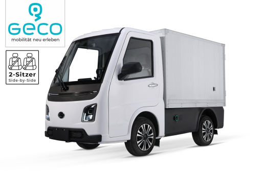 Elektro Transporter Geco TEV mit 15 KW und Großen Lifpo4 Akku