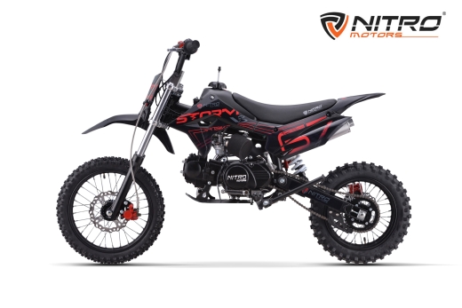 Nitro Motors 125cc Dirtbike Storm 14/12 Kick-Starter V3