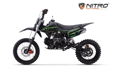 Nitro Motors 125cc Dirtbike Storm 14/12 E-Starter V3