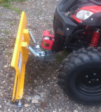 Schneeschild Anbausatz inkl. Seilwinde und Montagematerial