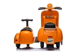 Elektro Kinder Motorrad Vespa 150 VL1T mit Beiwagen 1x30W 6V 4.5A