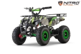 NITRO MOTORS 1200W Eco midi Kinder Quad Torino Graffiti BTF-Profile XL Sport 6