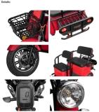 Geco City AX3 Lastendreirad / Fahrrad