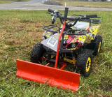 66cm Breites Schneeschildsatz für das Kinderquad Goliath Kid`s mit nur 2 Kg Eigengewicht