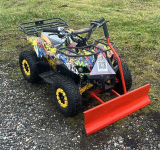 66cm Breites Schneeschildsatz für das Kinderquad Goliath Kid`s mit nur 2 Kg Eigengewicht