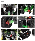 NITRO MOTORS E-Quad 1000W Torino Sport 36V 6 snowy profile Graffiti