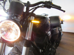 Schwarze Laufblinker mit Straßenzulassung